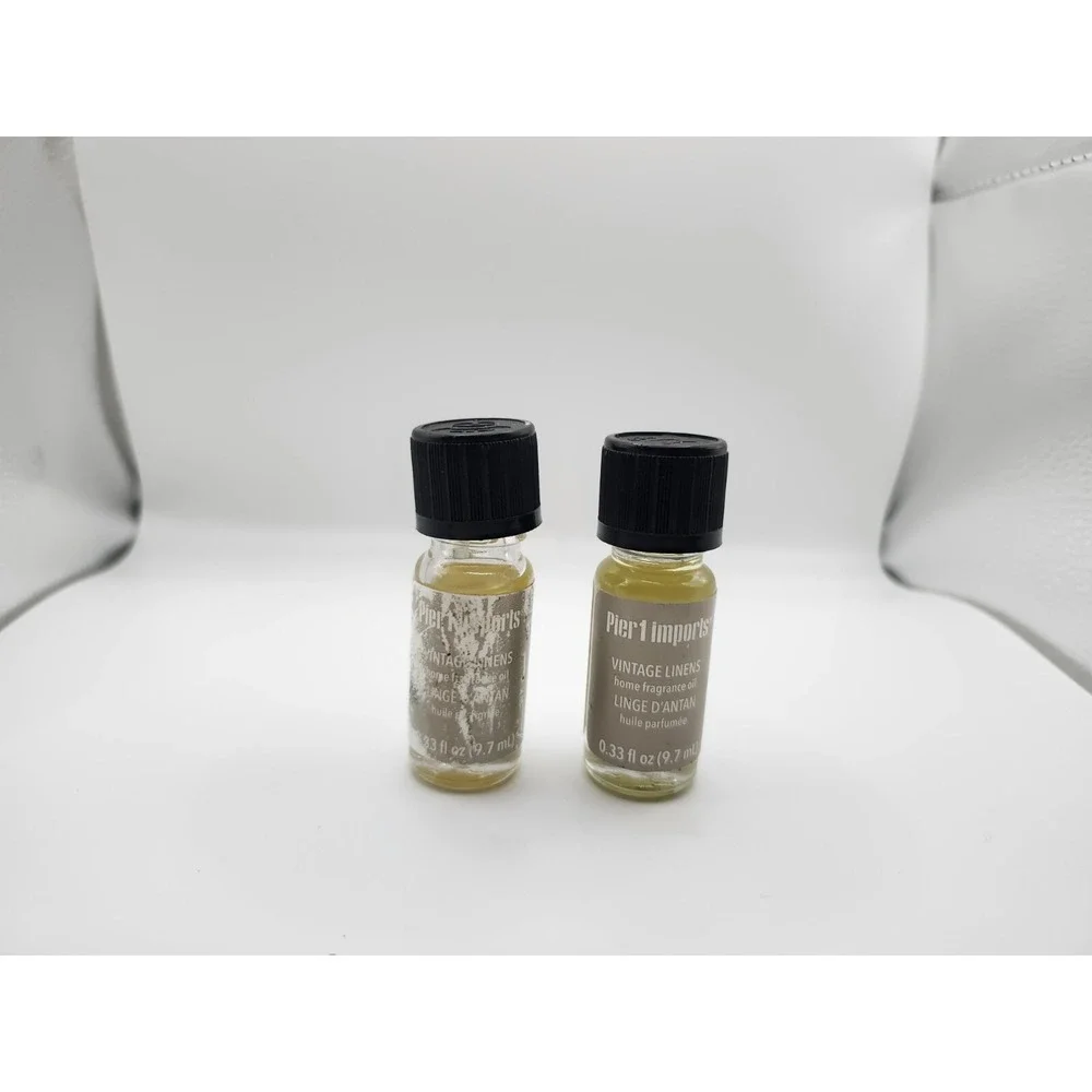 Pier 1 Imports Lot Of 2 ~VINTAGE LINENS~ Home FRAGRANCE OIL